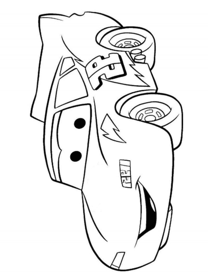 Раскраска Тачки Фрэнк