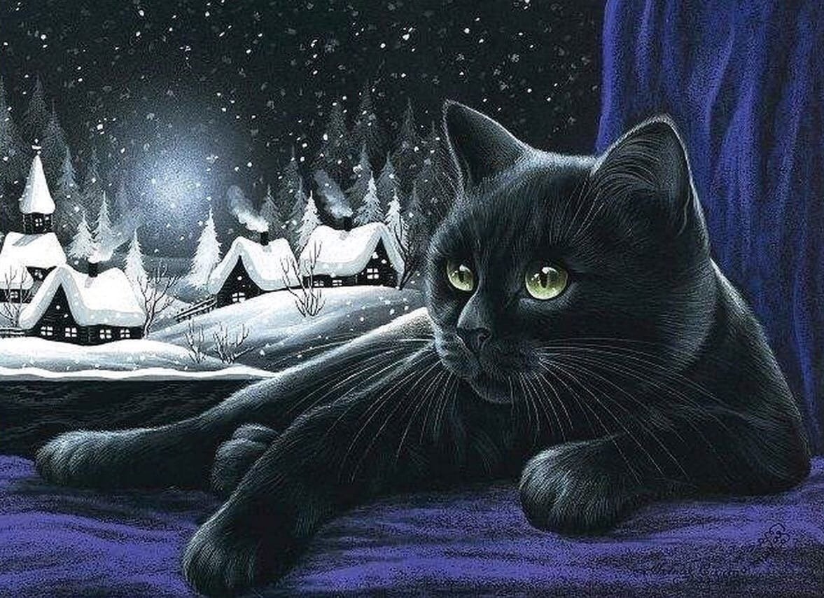 Коты художницы Ирины Гармашовой