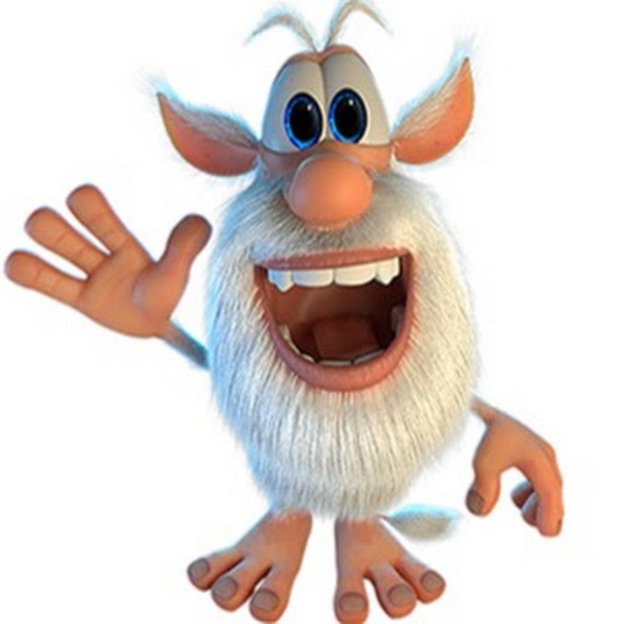 Герои мультика Буба