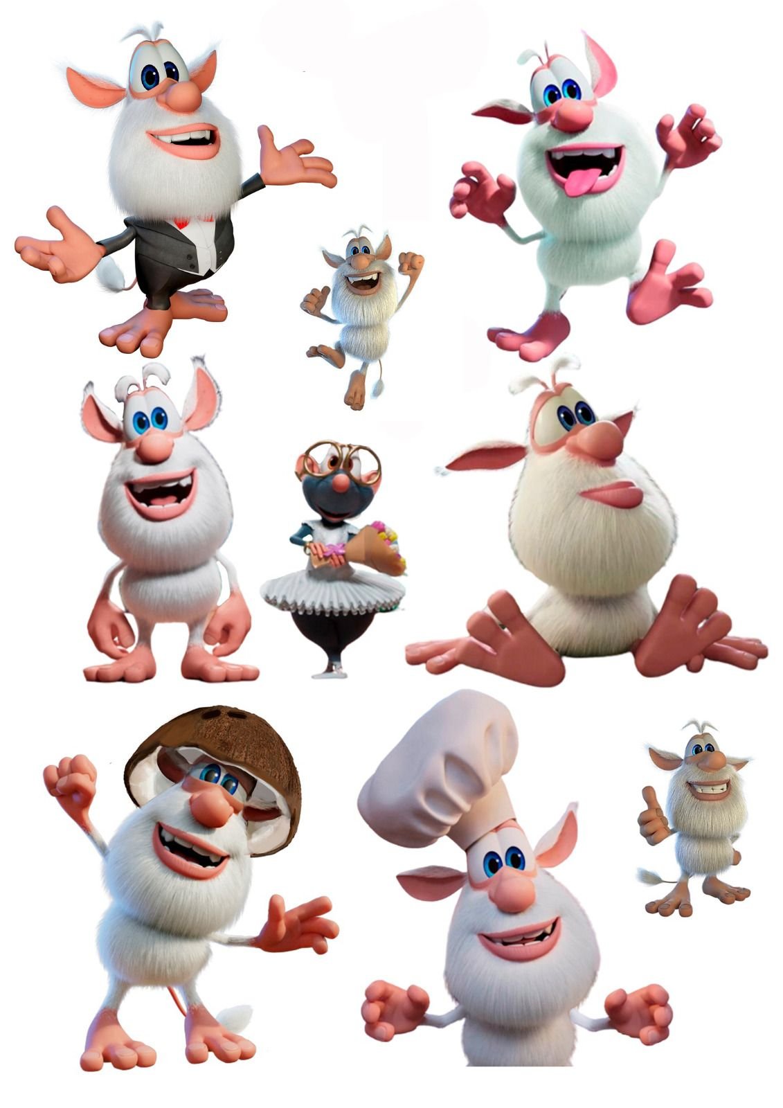 Буба сахарная печать