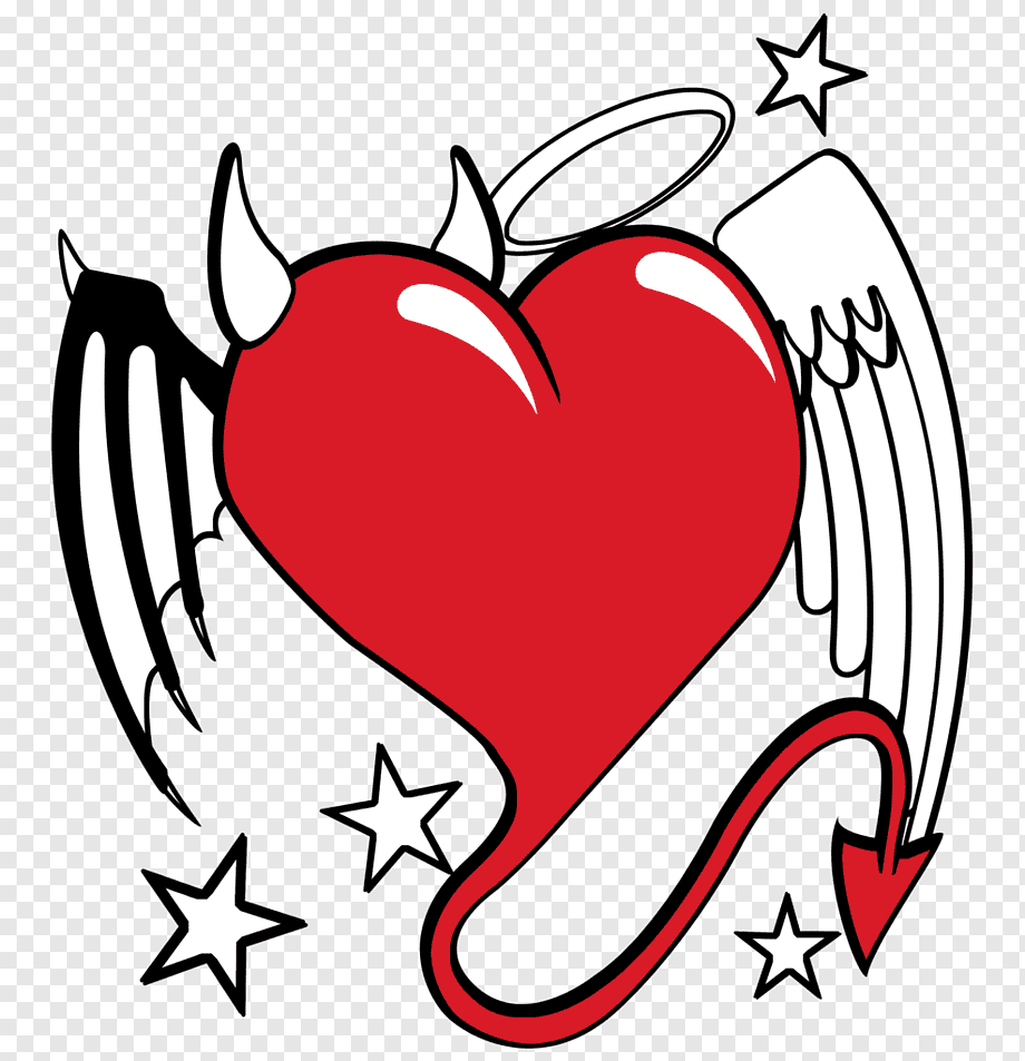 Рисовать сердечки