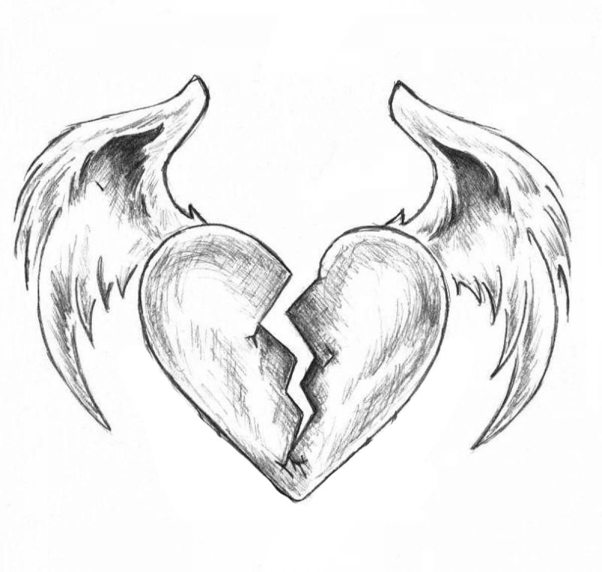Сердце с крыльями