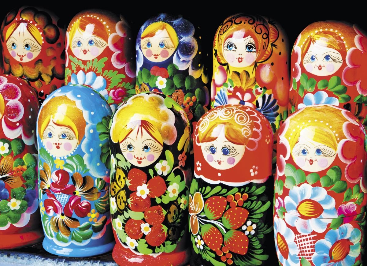 Матрешки разные