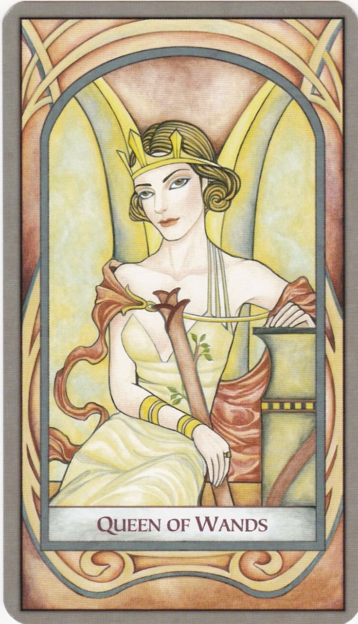 Золотое Таро Уэйт арт-нуво