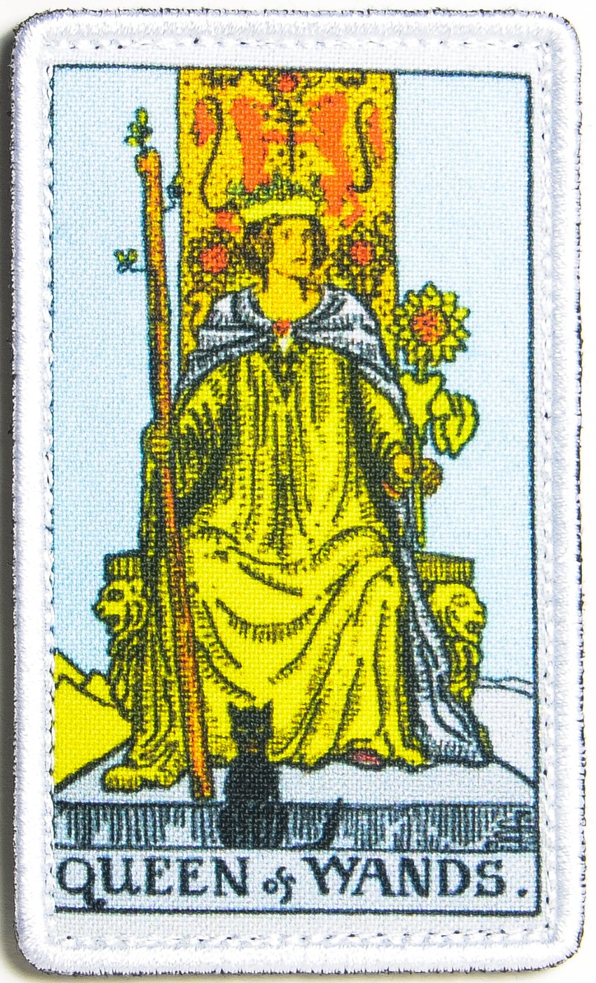 Карты Таро Кроули Королева жезлов