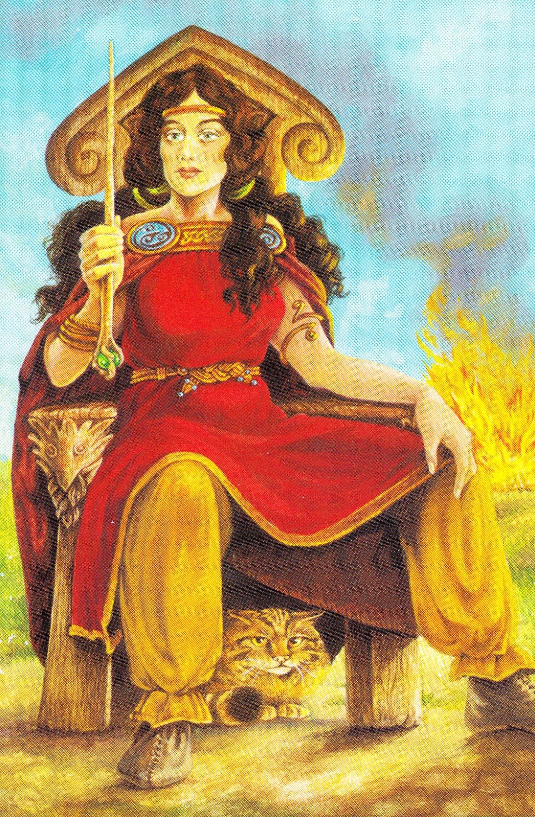 Королева жезлов 78 дверей