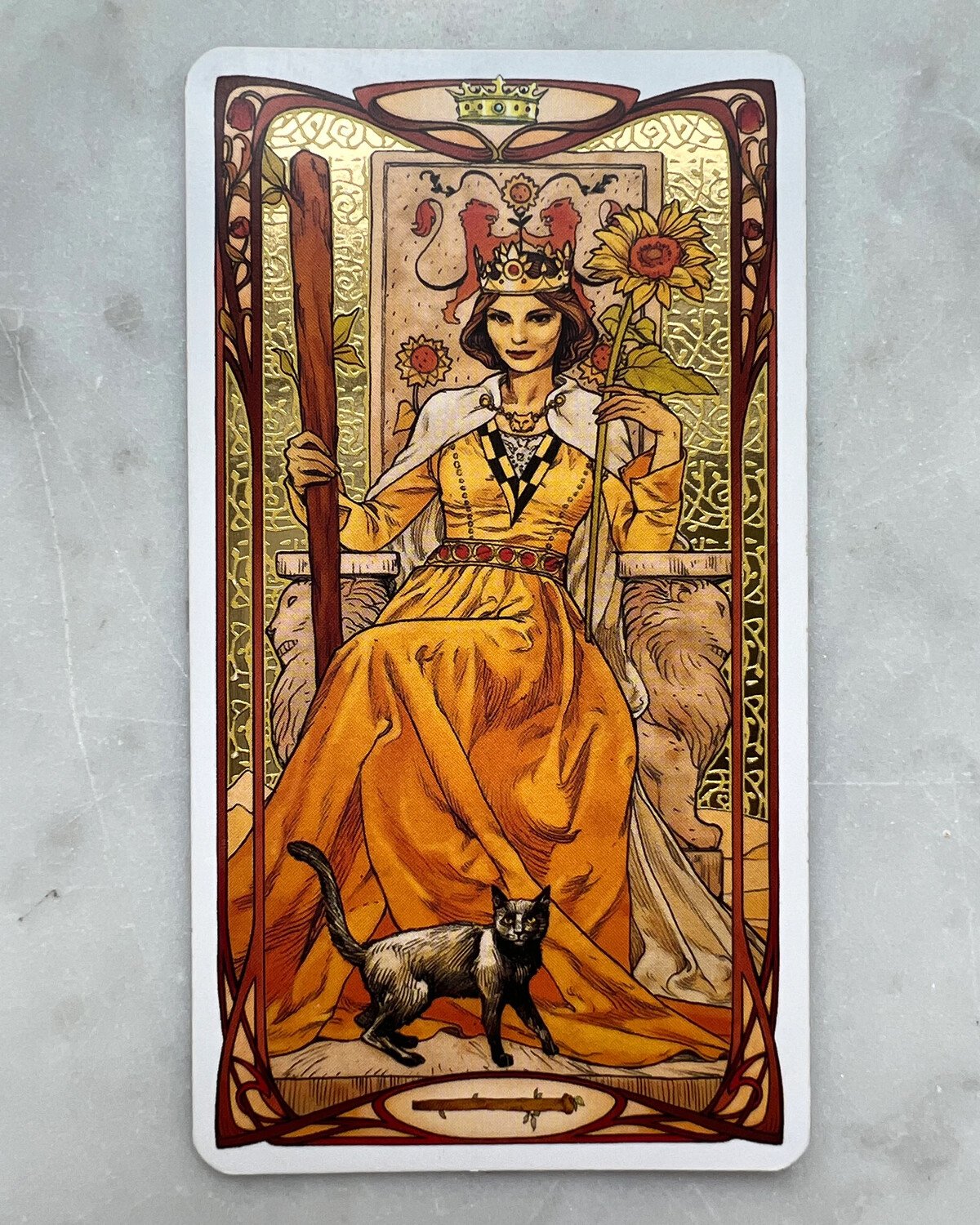 Queen of Wands Таро