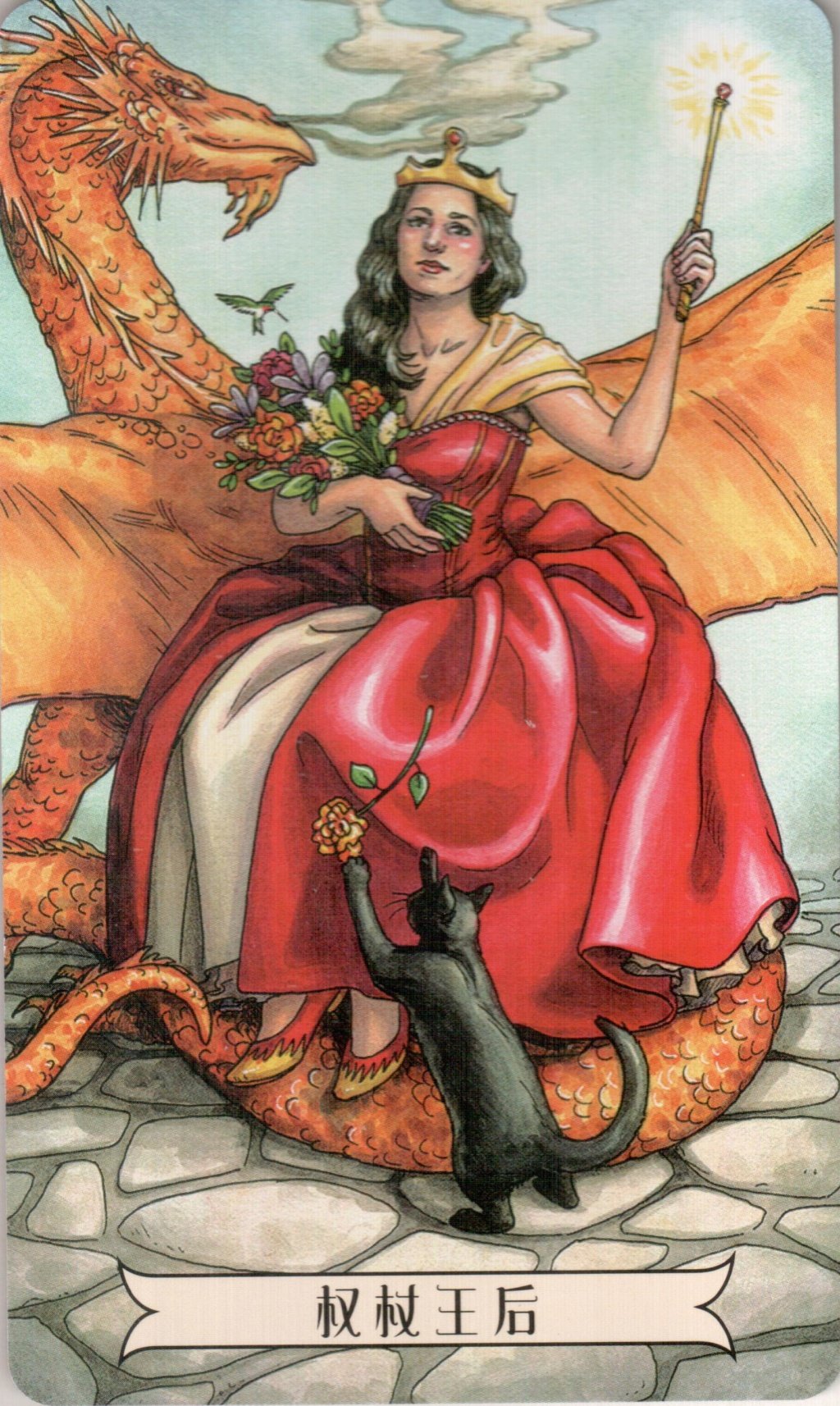 Колода Таро 78 дверей Императрица