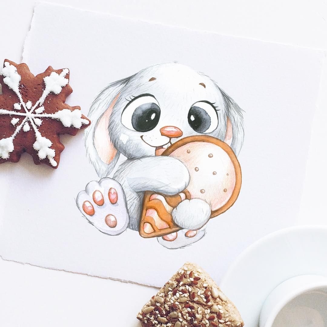 Мама зайчиха и Зайчонок