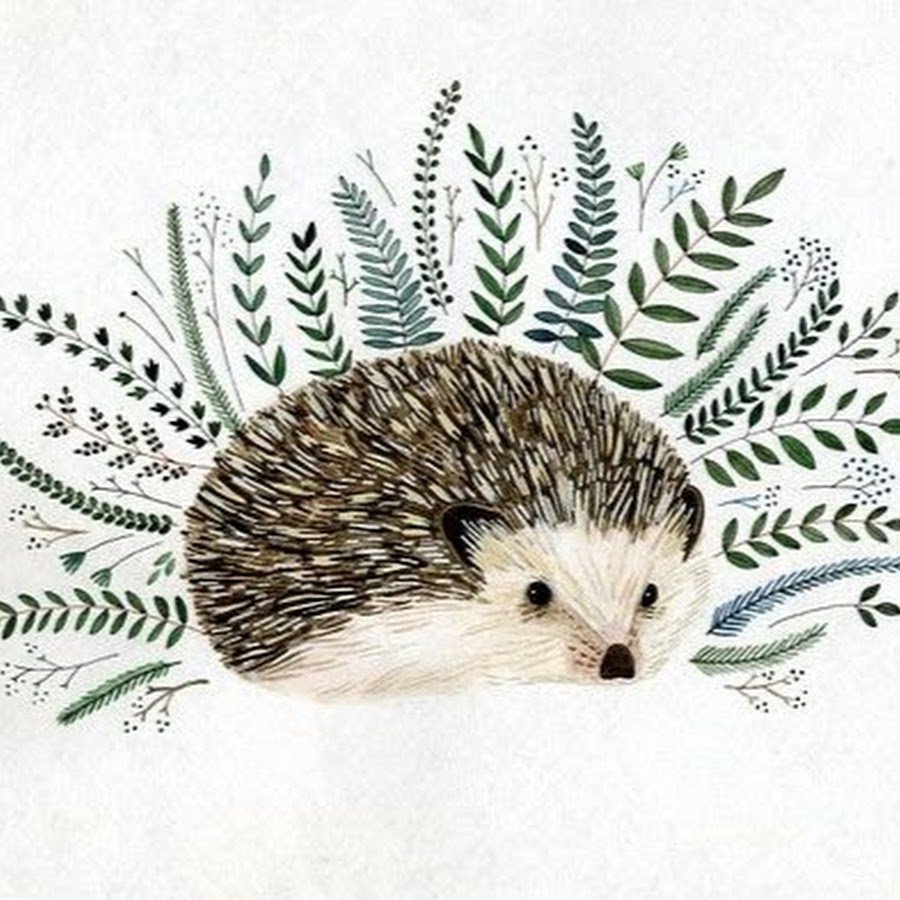 Стилизованные Ёжики