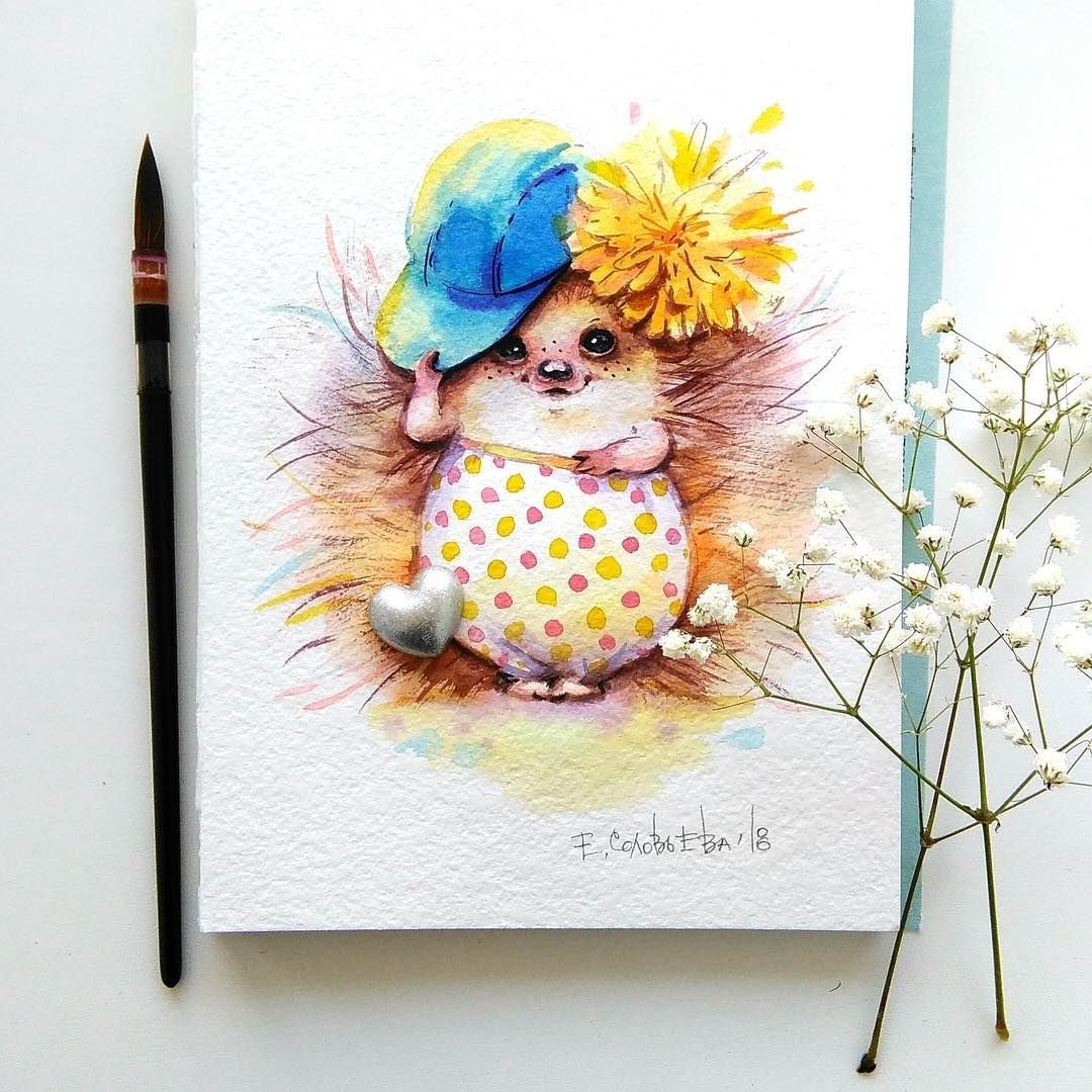 Иллюстратор Евгения Соловьева