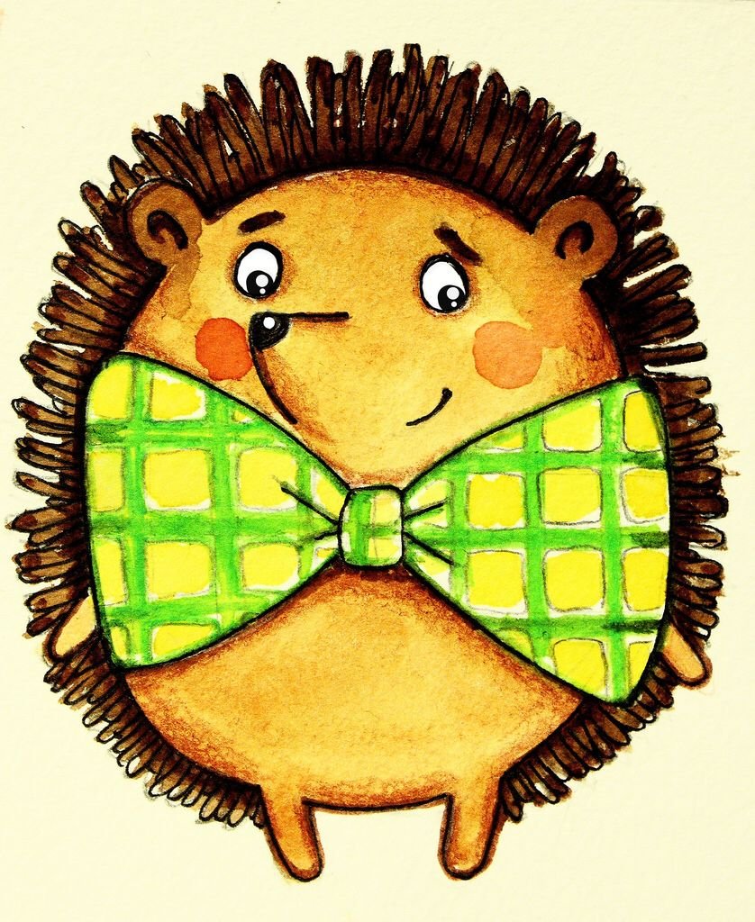 Еж иллюстрация