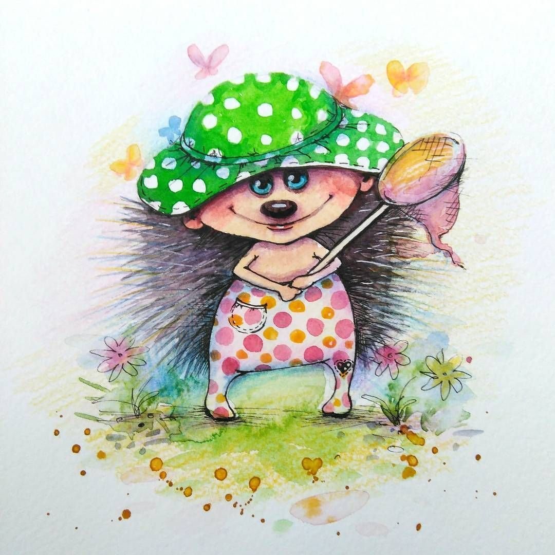 Ежики счастье