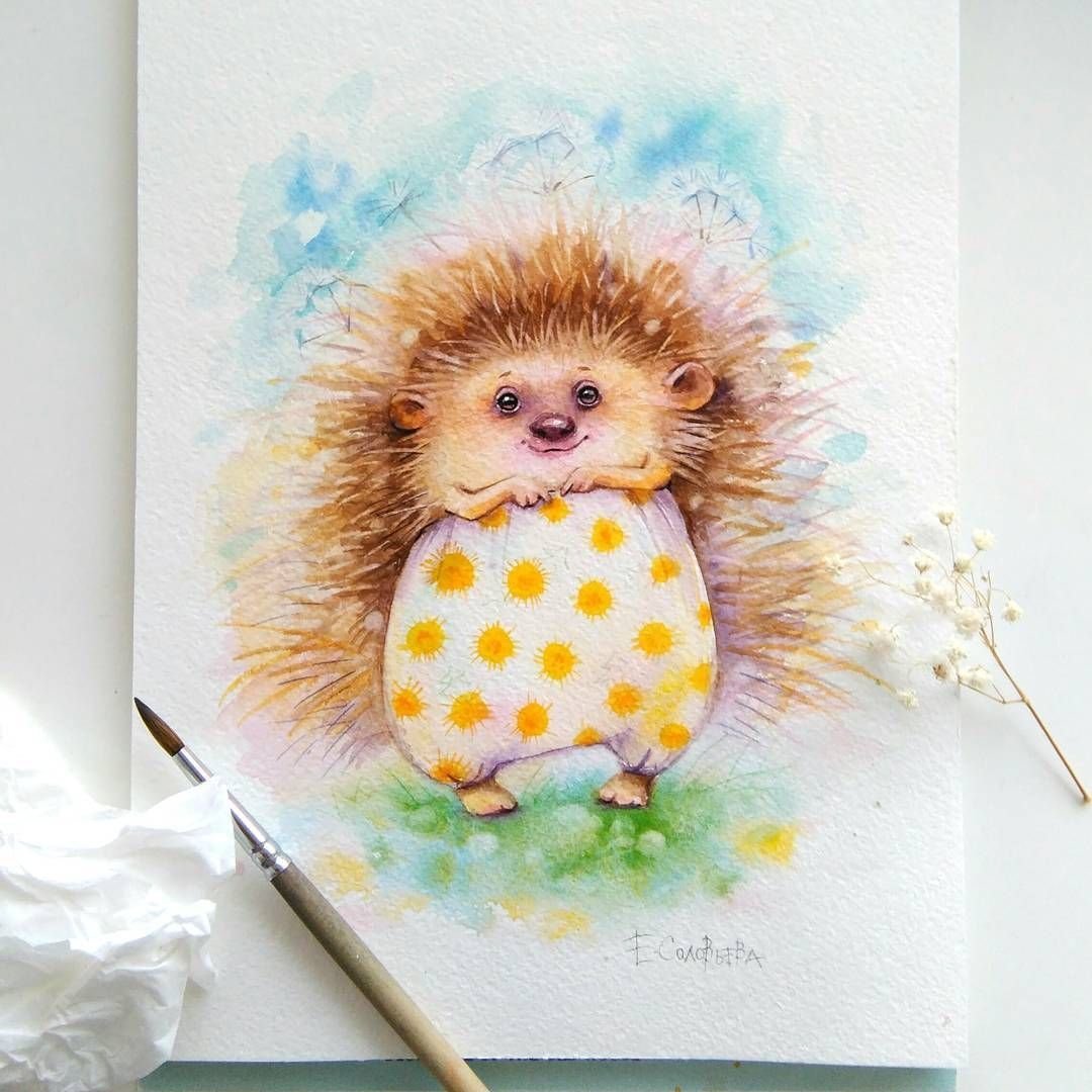 Акварельные иллюстрации Евгении Соловьевой