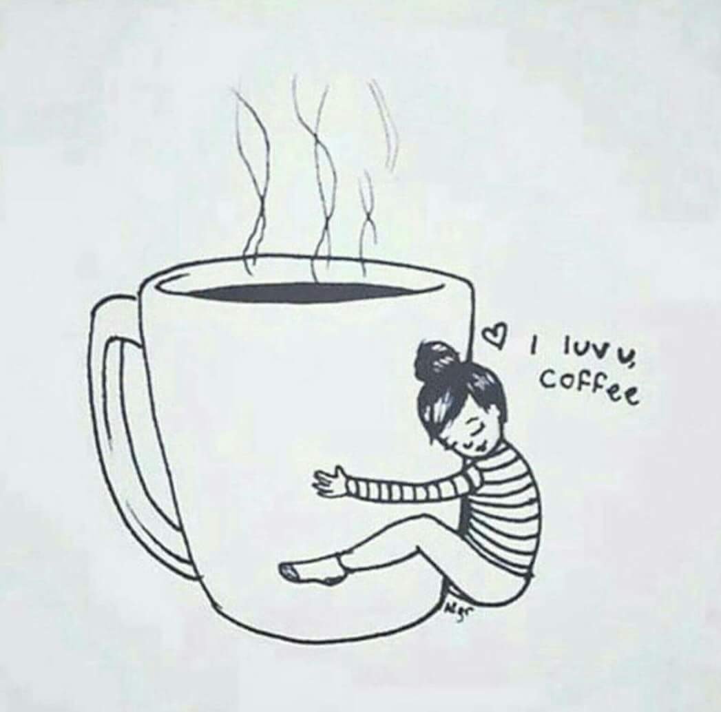 Кофе карандашом