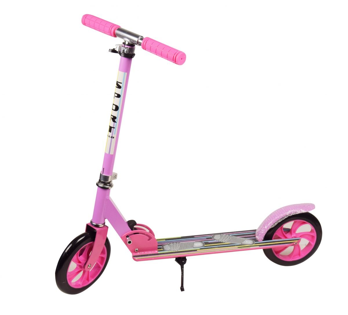 Самокат 2-х колесный розовый / gt3621p