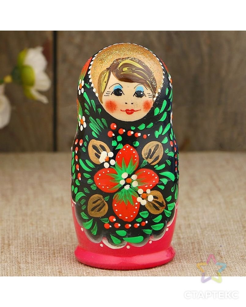 Хохломская роспись Матрешка