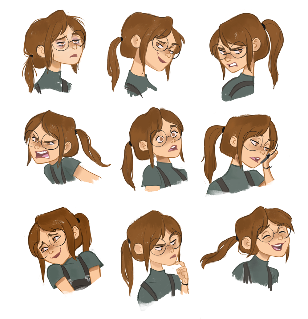 Эмоции персонажей