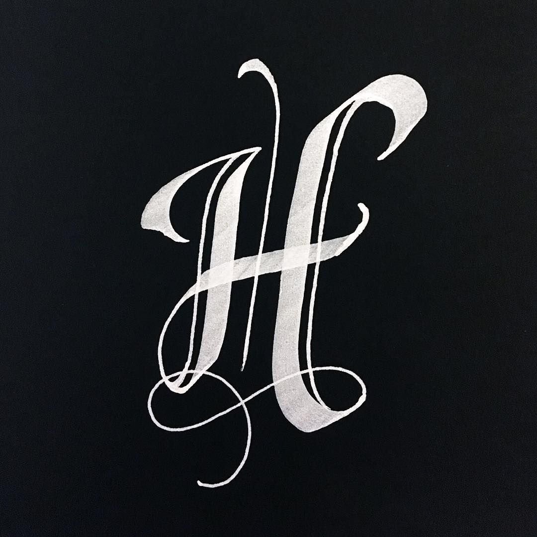 Монограмма н