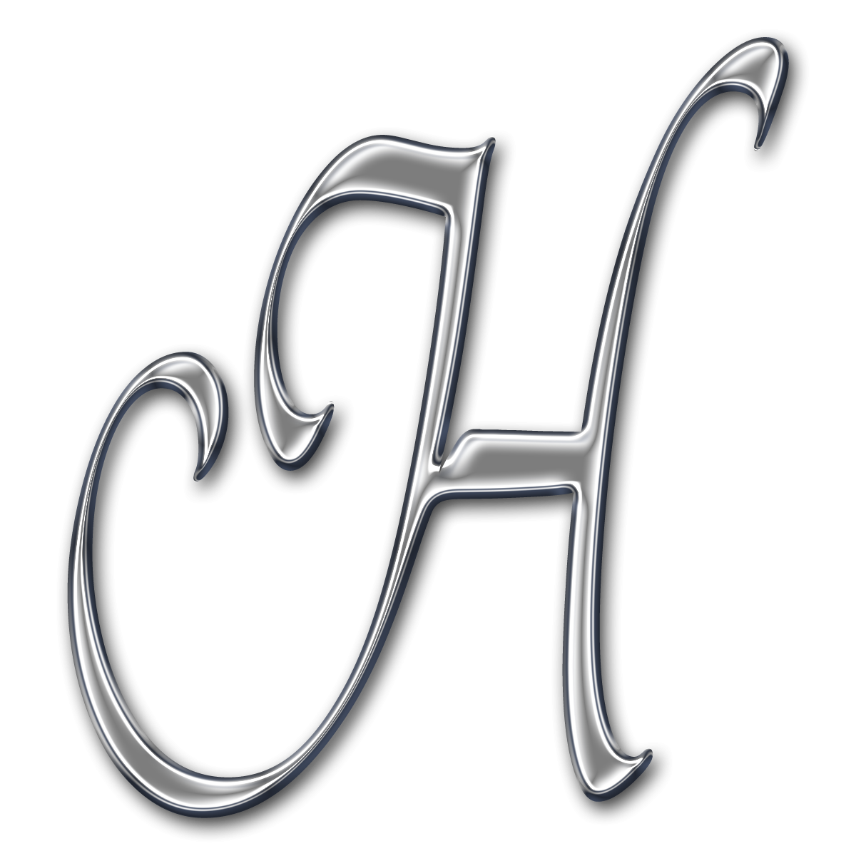 Буква н красивая