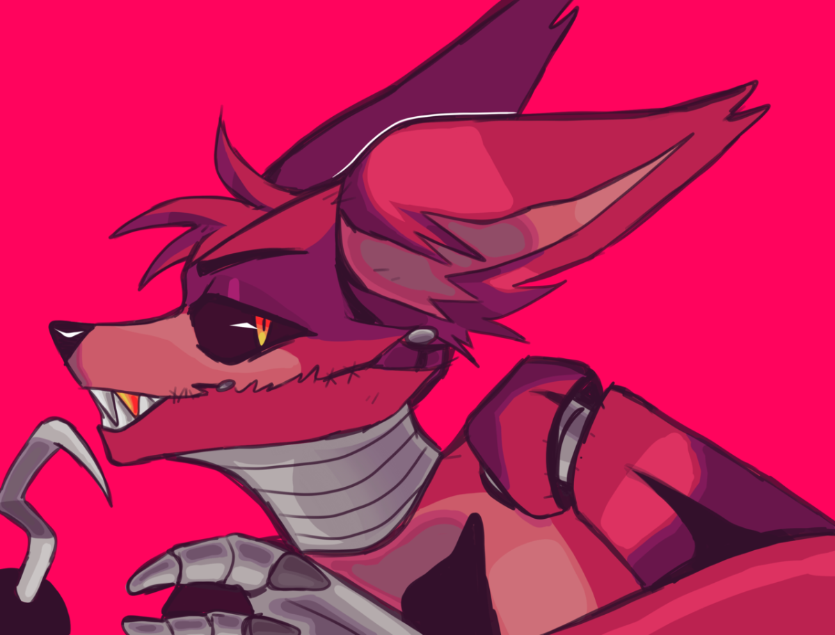 ФНАФ Фокси арт