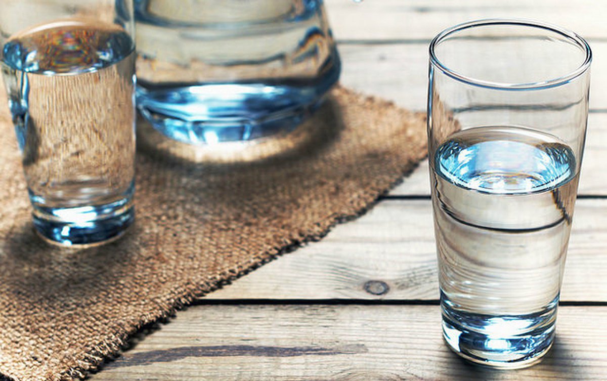 Стакан воды красиво