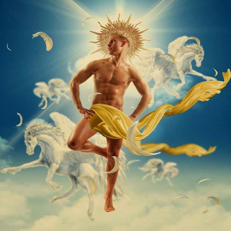 Златокудрый Аполлон