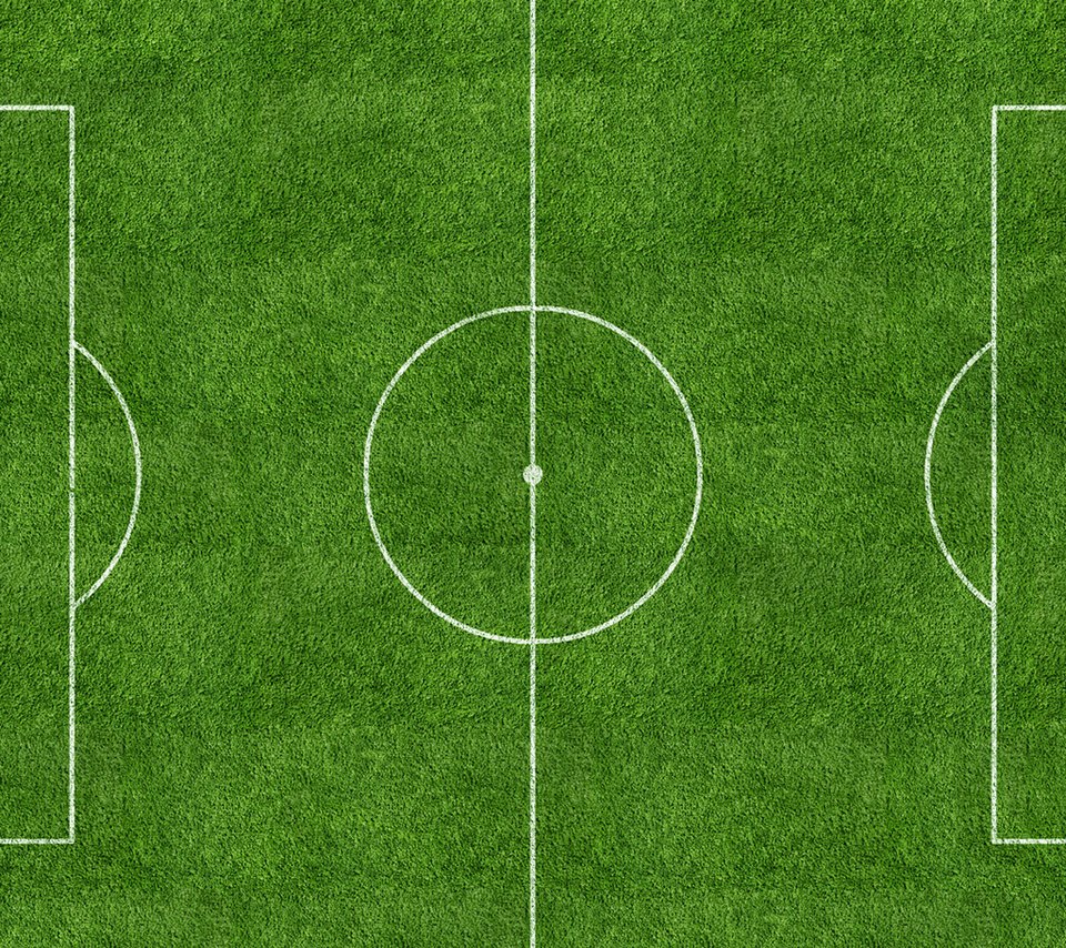 Кибер-футбол серый фон и трава