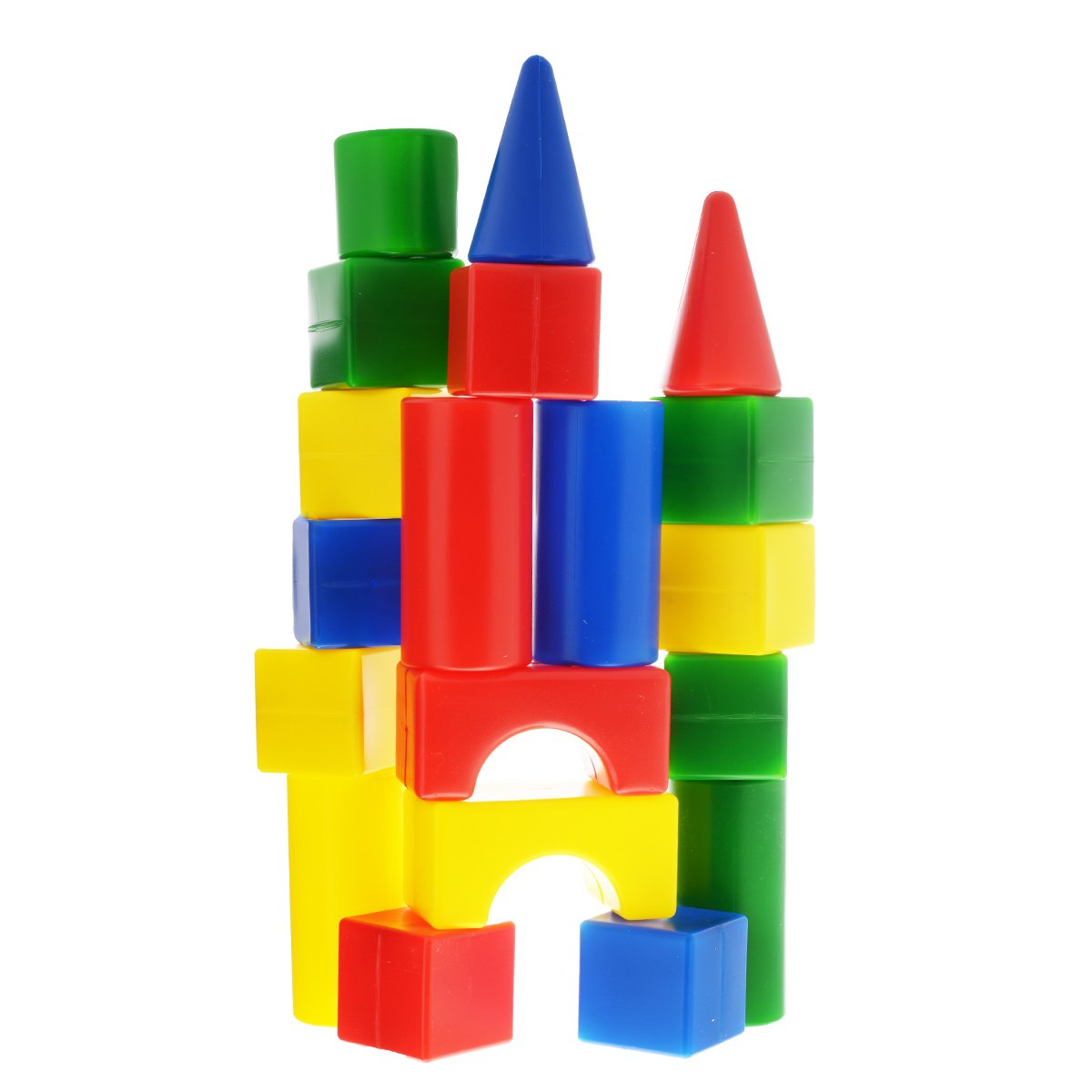 Конструктор Теремок пластмассовый