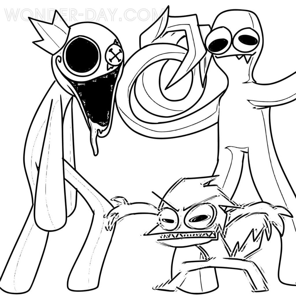 Rainbow friends РОБЛОКС Blue