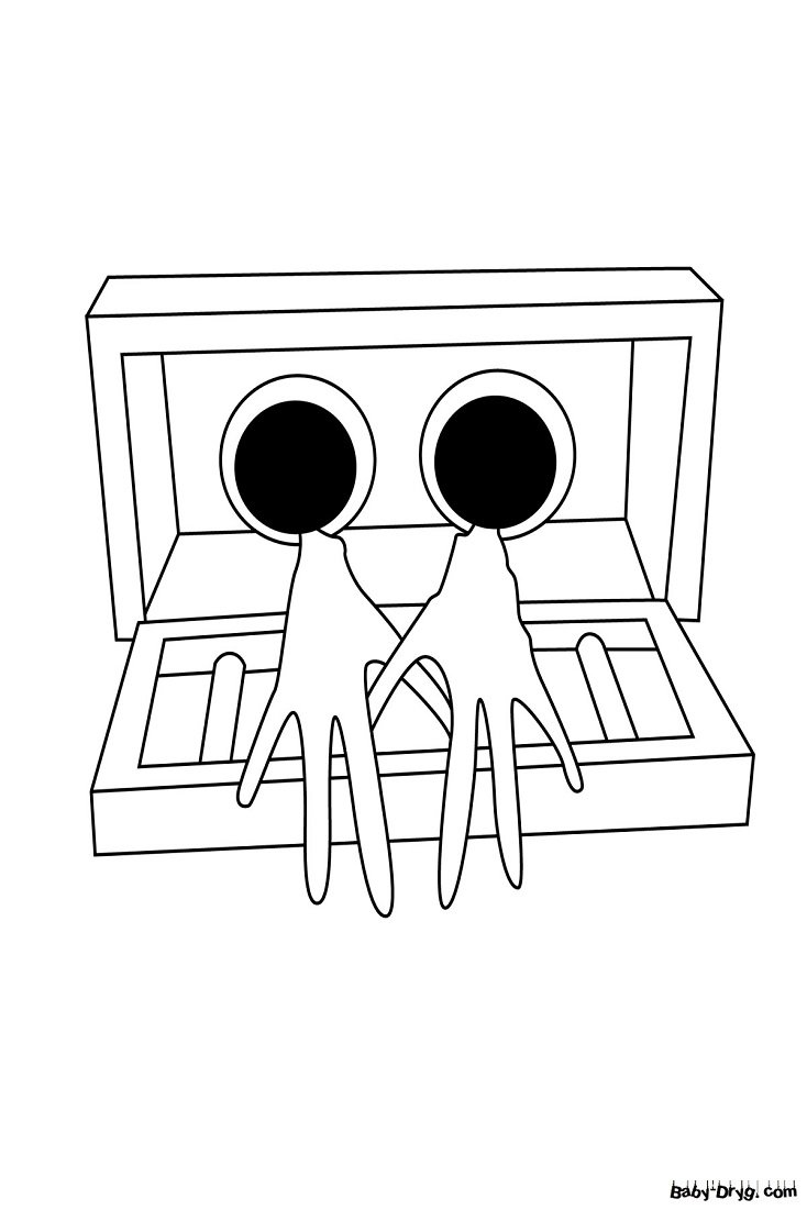 Раскраска РОБЛОКС