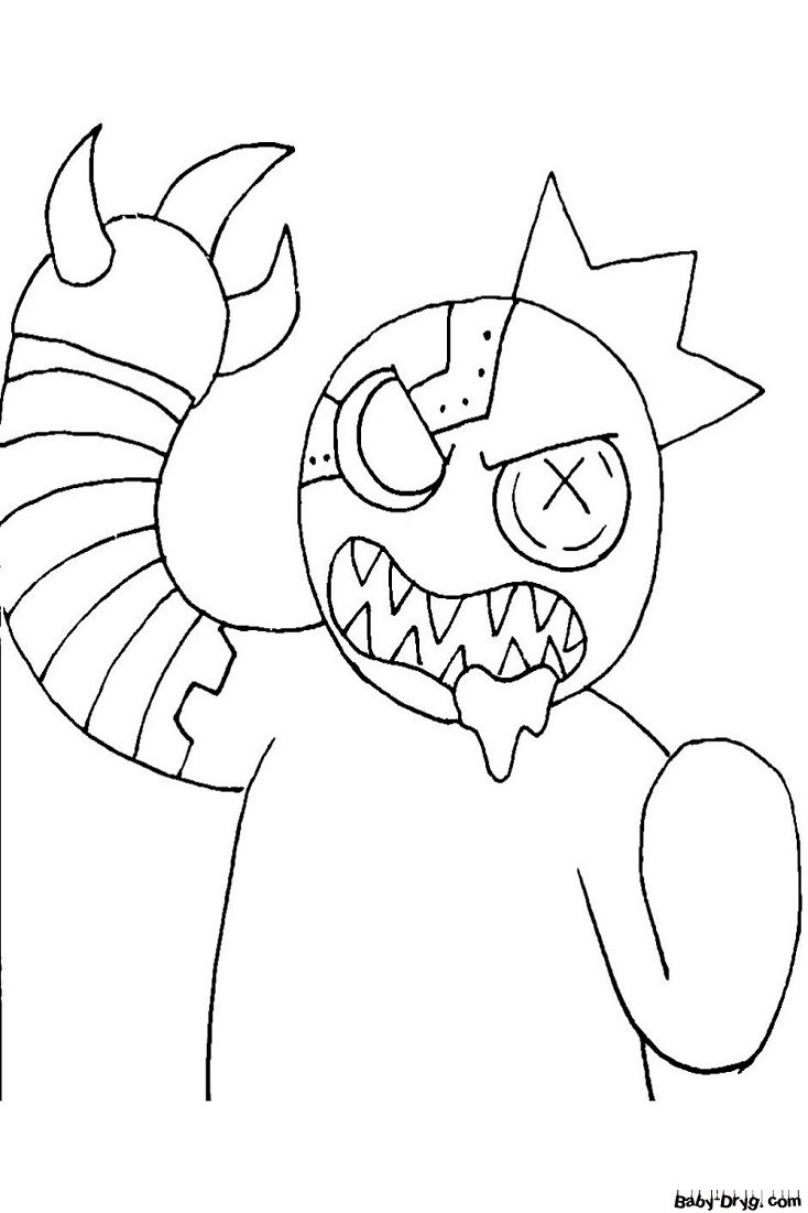 Разукрашки РОБЛОКС