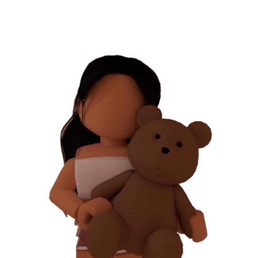 РОБЛОКС девочка с мишкой