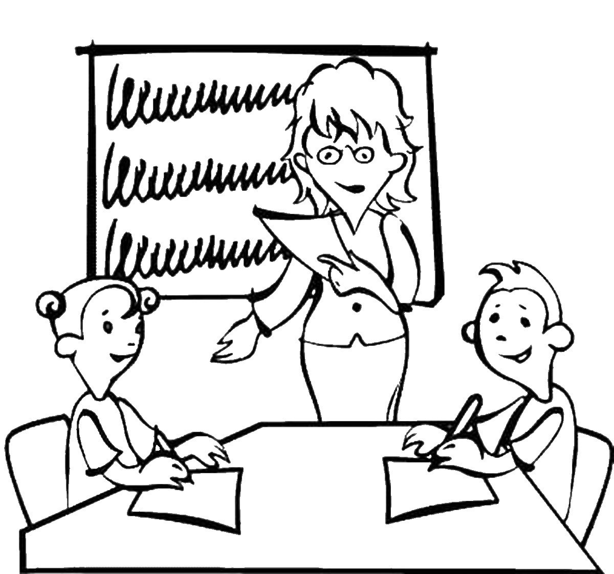 Эскиз учителя