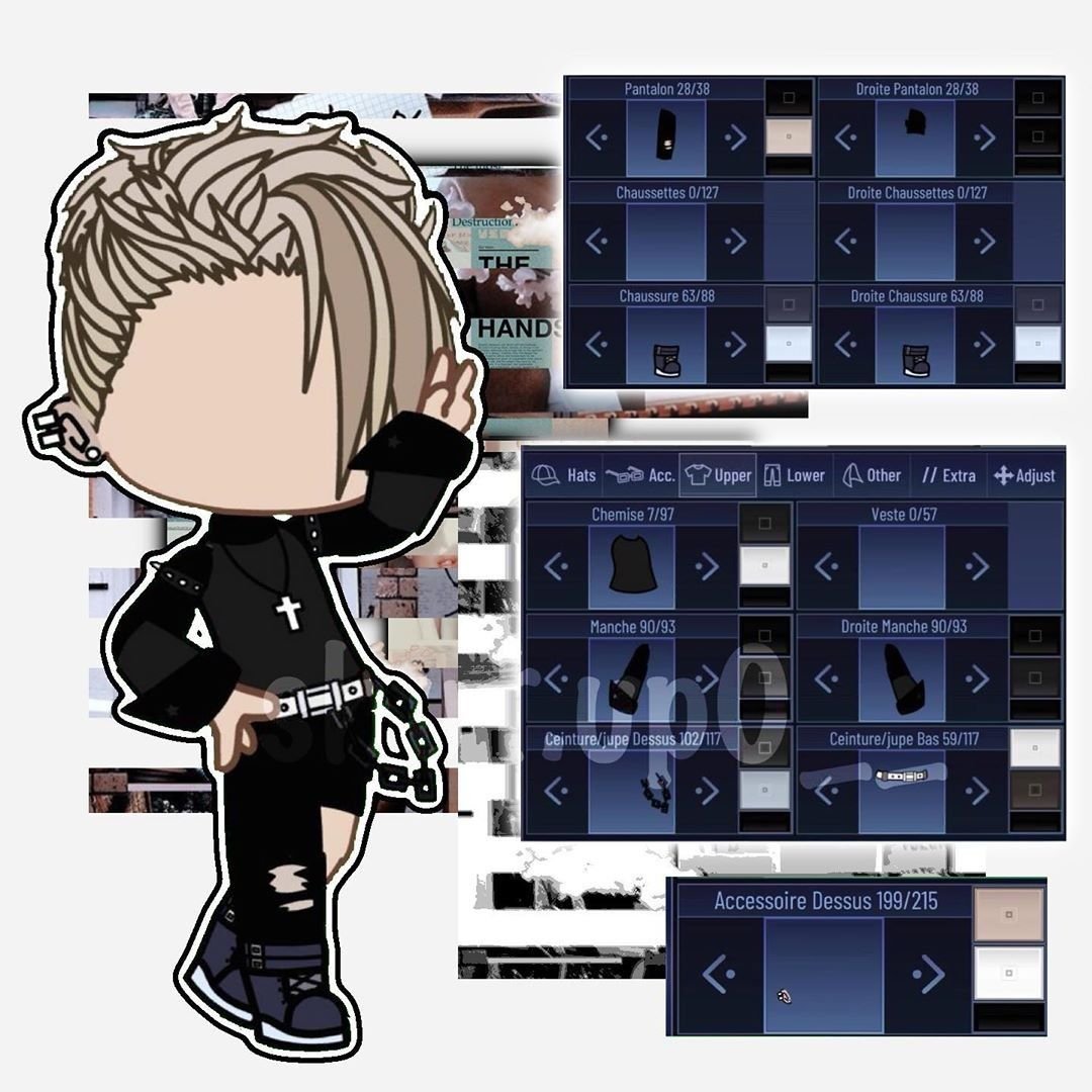 Причёски гача клуб для мальчиков с параметрами