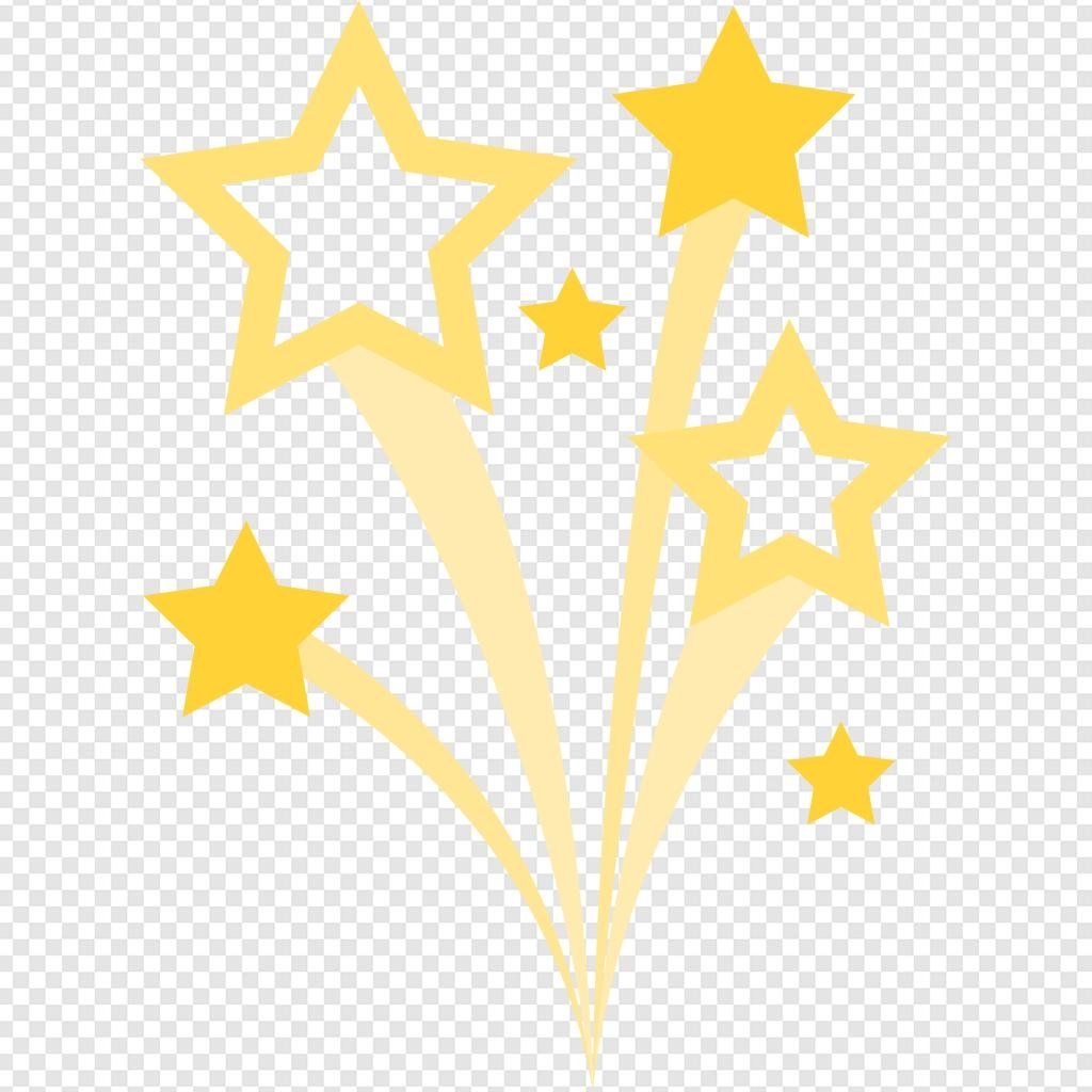 Салют из звездочек