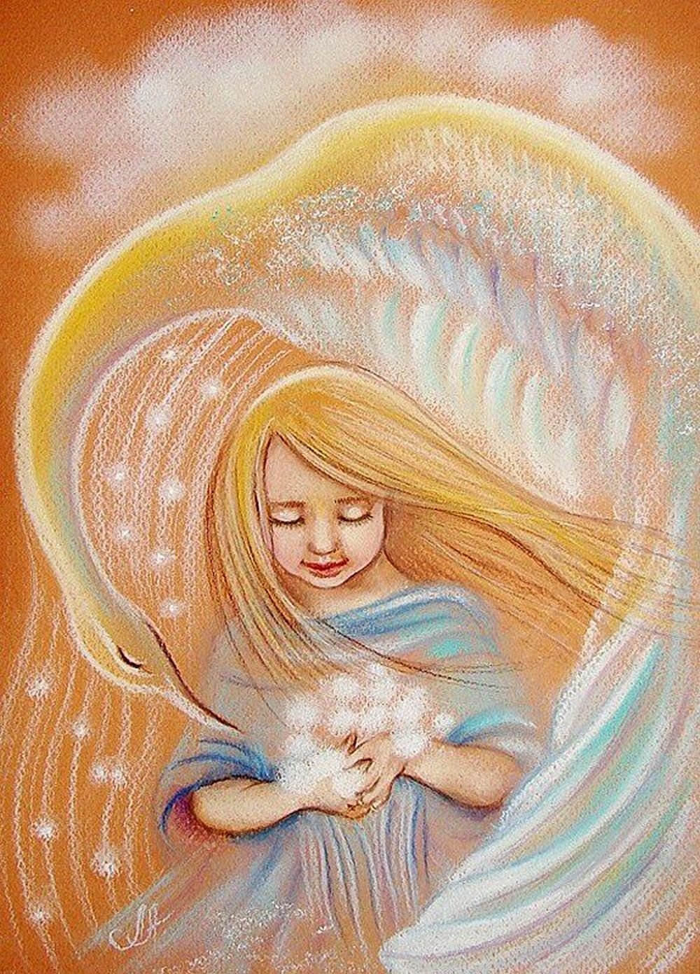 Логинова Аннет картины ангелов