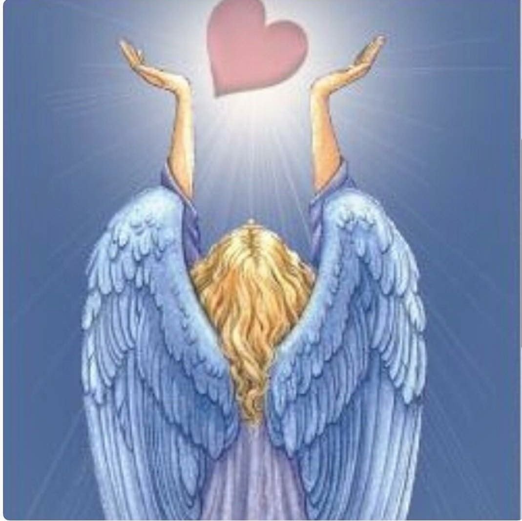 Мама с крыльями ангела