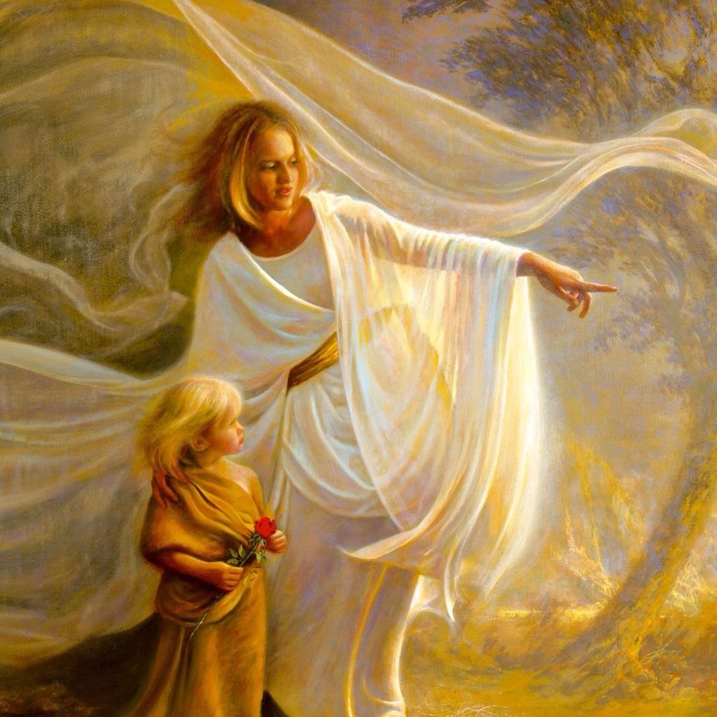 Грег Олсен картины младенец