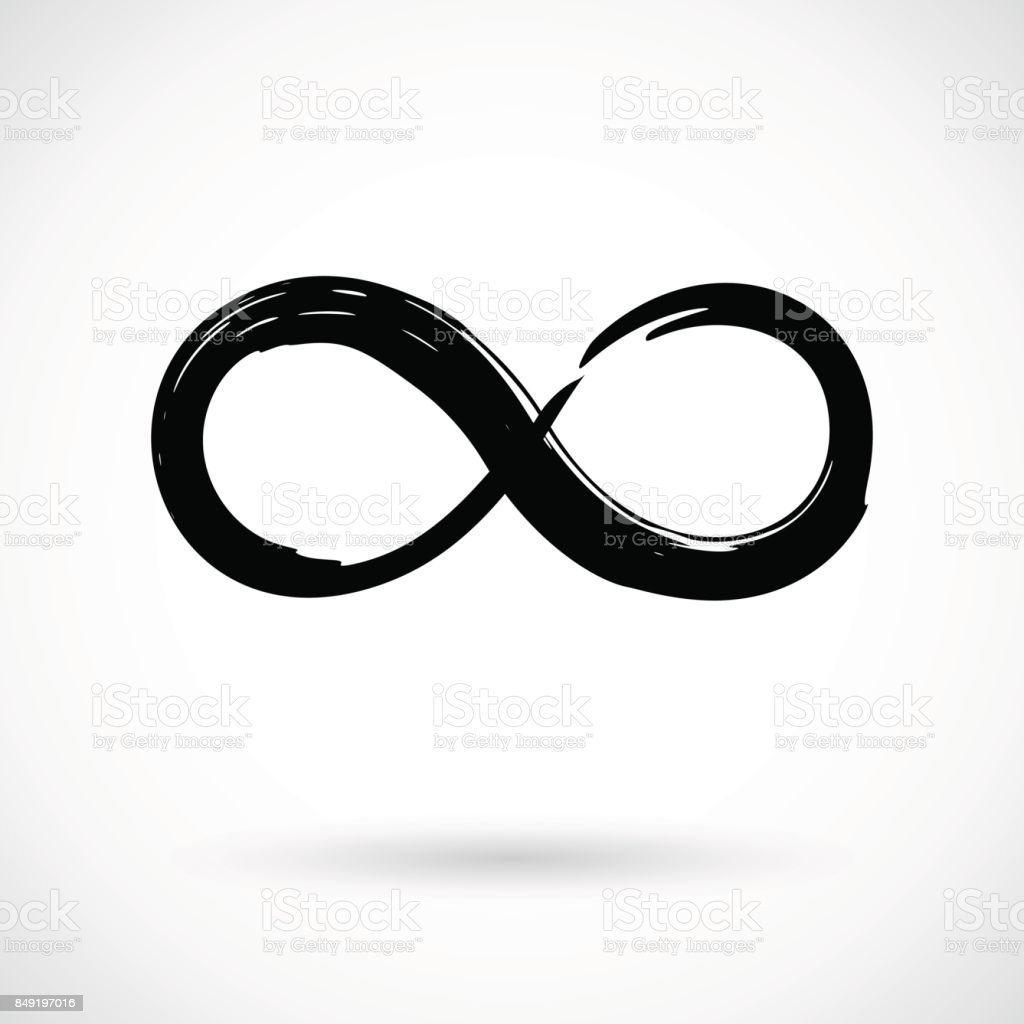 Знак бесконечности кисть фотошоп