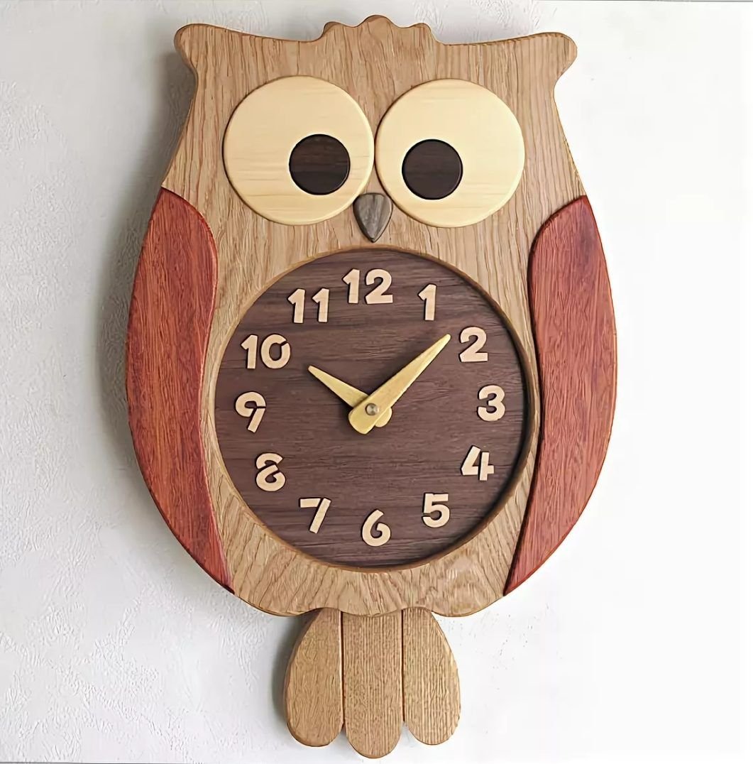 Часы настенные деревянные