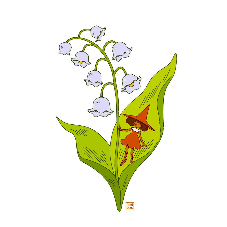 Эмблема Ландыш для детей