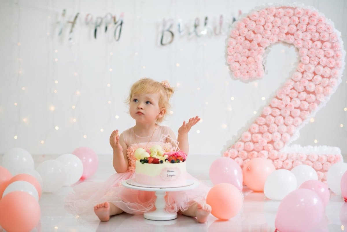 Два годика девочке с днем рождения картинки
