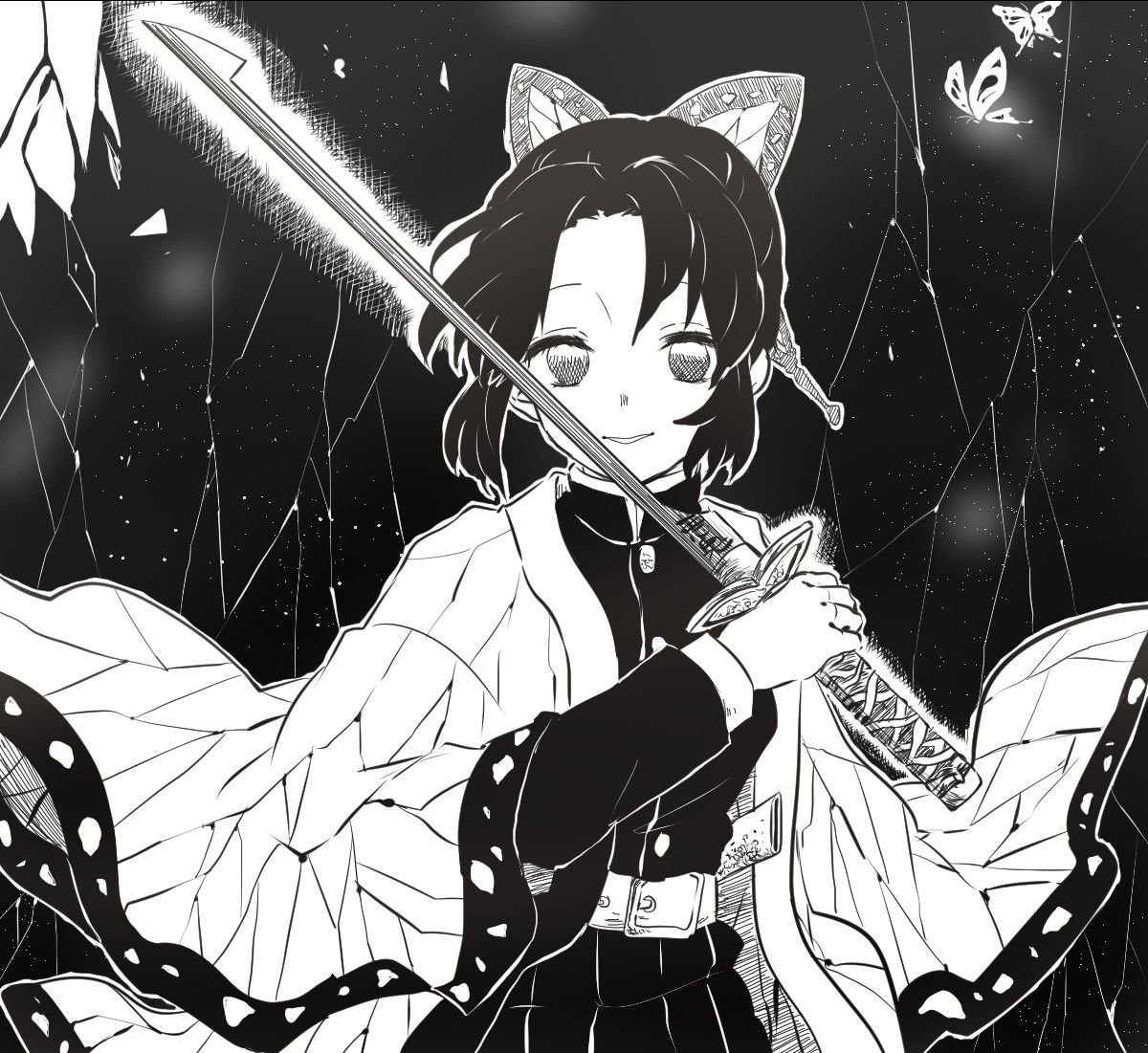 Клинок рассекающий демонов смерть Шинобу