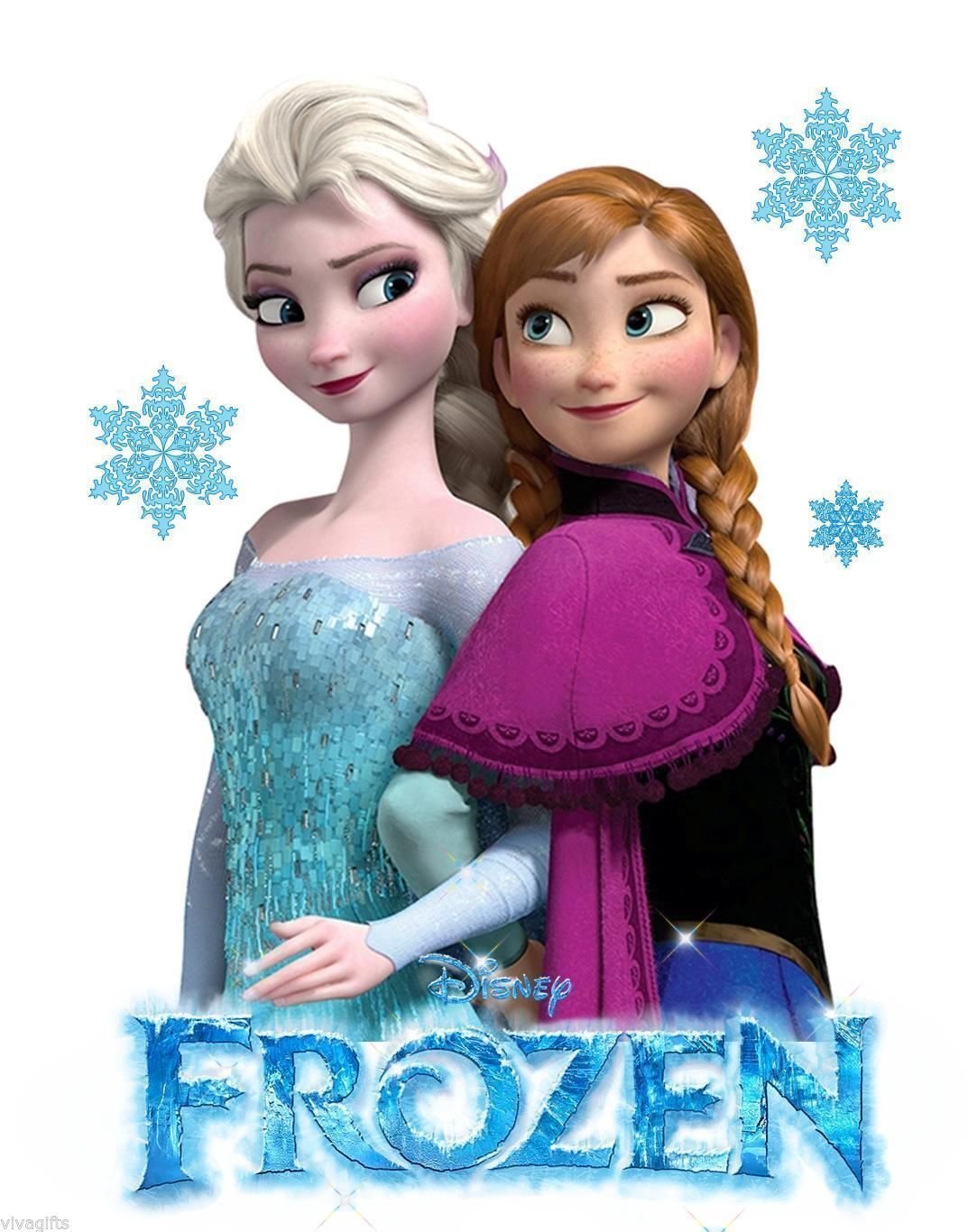 Раскраска Анна и Эльза Холодное сердце 2