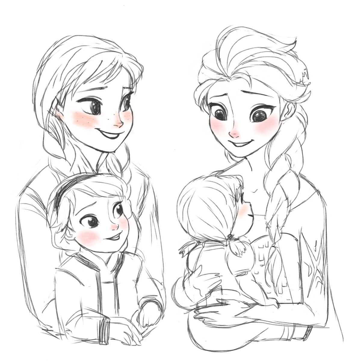 Анна и Эльза Анна и Эльза