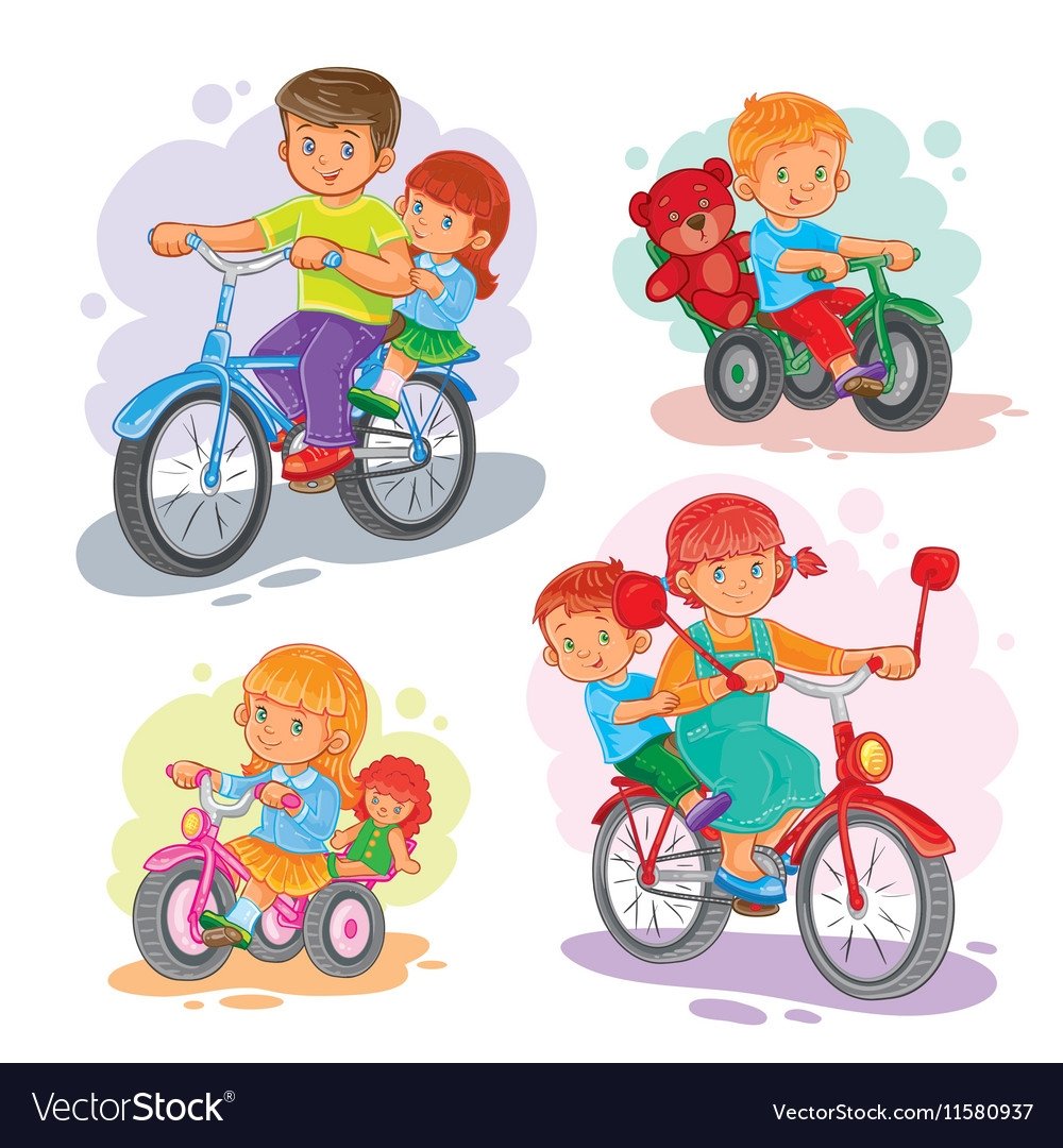 Велосипед с цветами