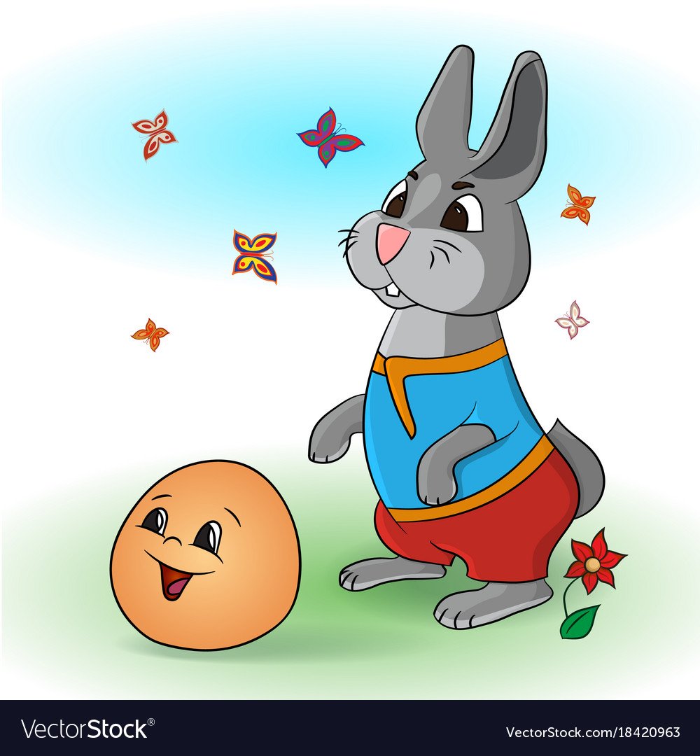 Заяц из колобка