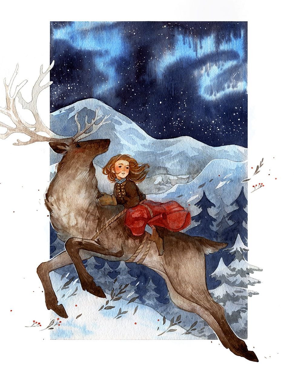 Снежная Королева олень