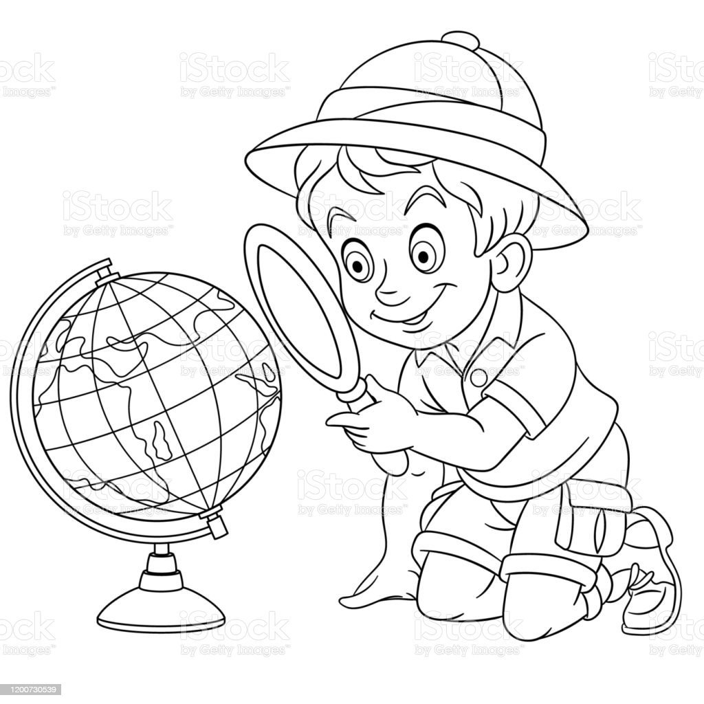 Планета земля раскраска